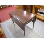 Georgian mahogany Pembroke table