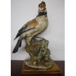 Resin figure of bird - Jay