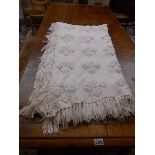 Double antique bedspread