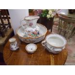 Mason's Ironstone jug and bowl set