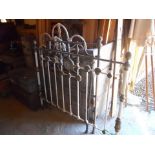 Victorian metal bed ends