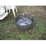 Metal fire pit