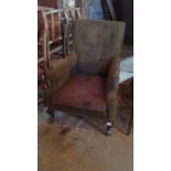 Edwardian armchair A/F