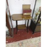 Edwardian inlaid occasional table