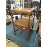 Georgian mahogany 2 tier washstand