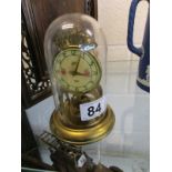 Small German 8 day domed clock - working