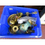 Box of brass & copper etc