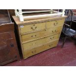 Pine chest of 2 over 3 drawers