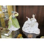 2 Royal Doulton figurines - 'Buttercup' & 'My Love'