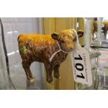 Beswick Highland calf