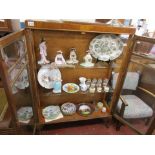 Large collection of china to include Royal Worcester Evesham pattern - Contents of cabinet