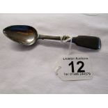 2 silver teaspoons