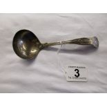 Victorian Kings pattern silver ladle - Birmingham hallmark