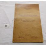 Auction catalogue - 'The Littleton Estate' - sold by direction of E G Spencer Churchill in 1920