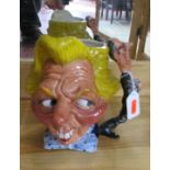 Margaret Thatcher 'Spitting Image' Toby jug with certificate