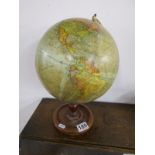 Globe on stand