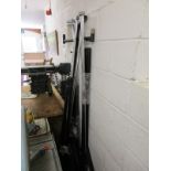 Folding metal clothes rails (3)