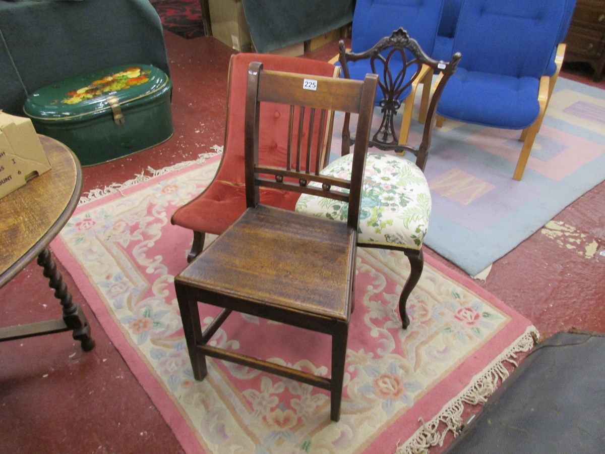 3 Victorian chairs