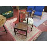 3 Victorian chairs