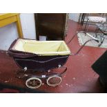 Antique dolls pram