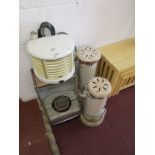 4 vintage heaters