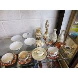 Collection of Satsuma and Japanese porcelain