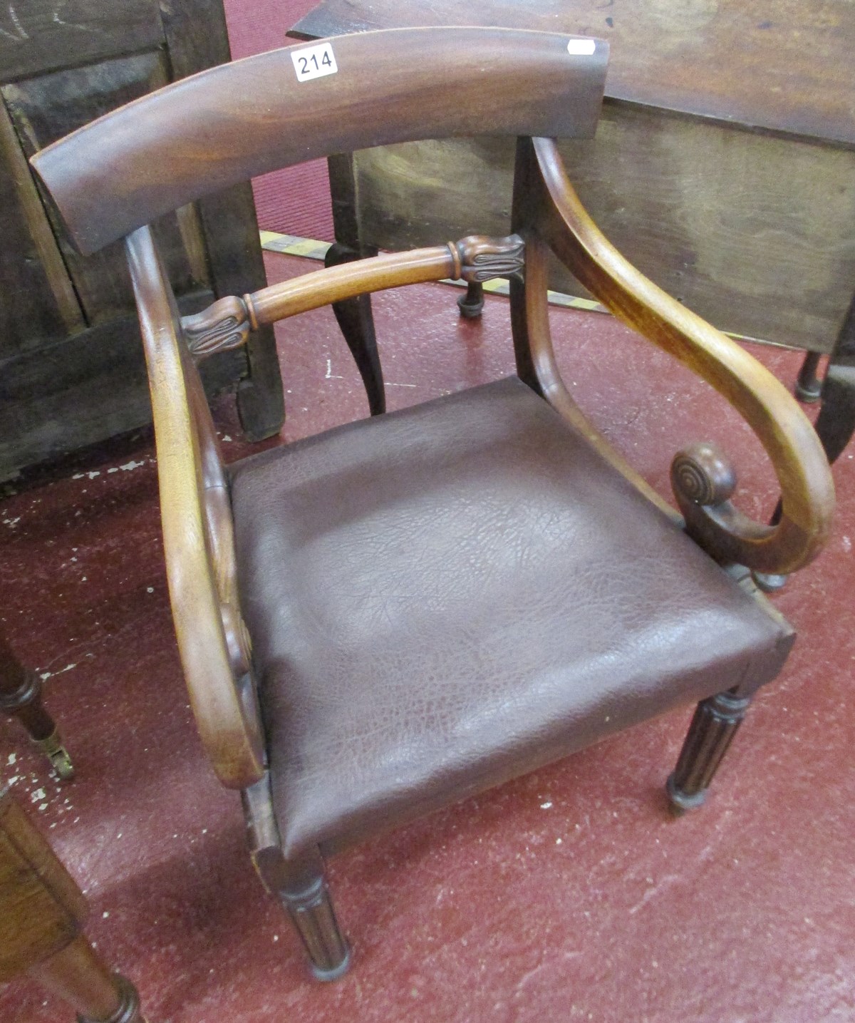 William IV armchair