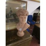 Small bust of David