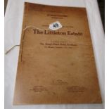 The Littleton Estate catalogue