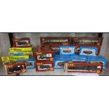 Collection of Airfix OO gauge boxed locomotives & carriages etc