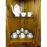 Melba bone china coffee set