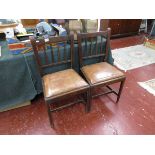 Pair of antique chairs