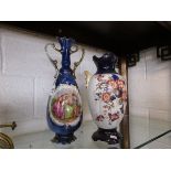 2 Victorian vases