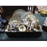 Large collection of silver plate