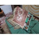 Collection of throws & rugs