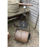 Vintage garden roller by James Carter & Co - in good condition