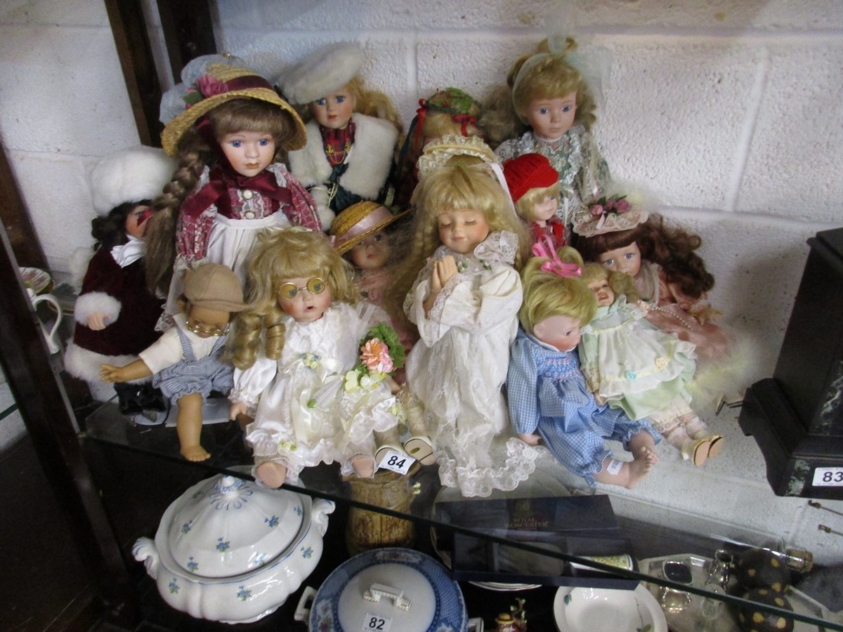 Collection of dolls