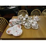 Collection of china to include Royal Albert 'Old Country Roses' pattern