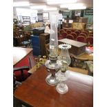 2 paraffin lamps