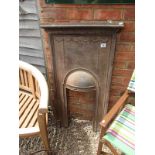 Victorian cast iron fireplace