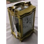 French carriage clock - Working