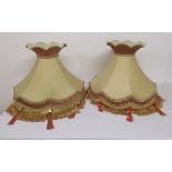 Pair of quality lamp shades