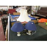 3 table lamps