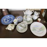 Collection of china to include Royal Worcester