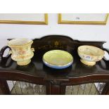 Royal Worcester fruit bowl and 2 pieces of Crown Devon