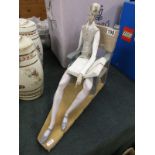 Large Lladro figure of Don Quixote (A/F)