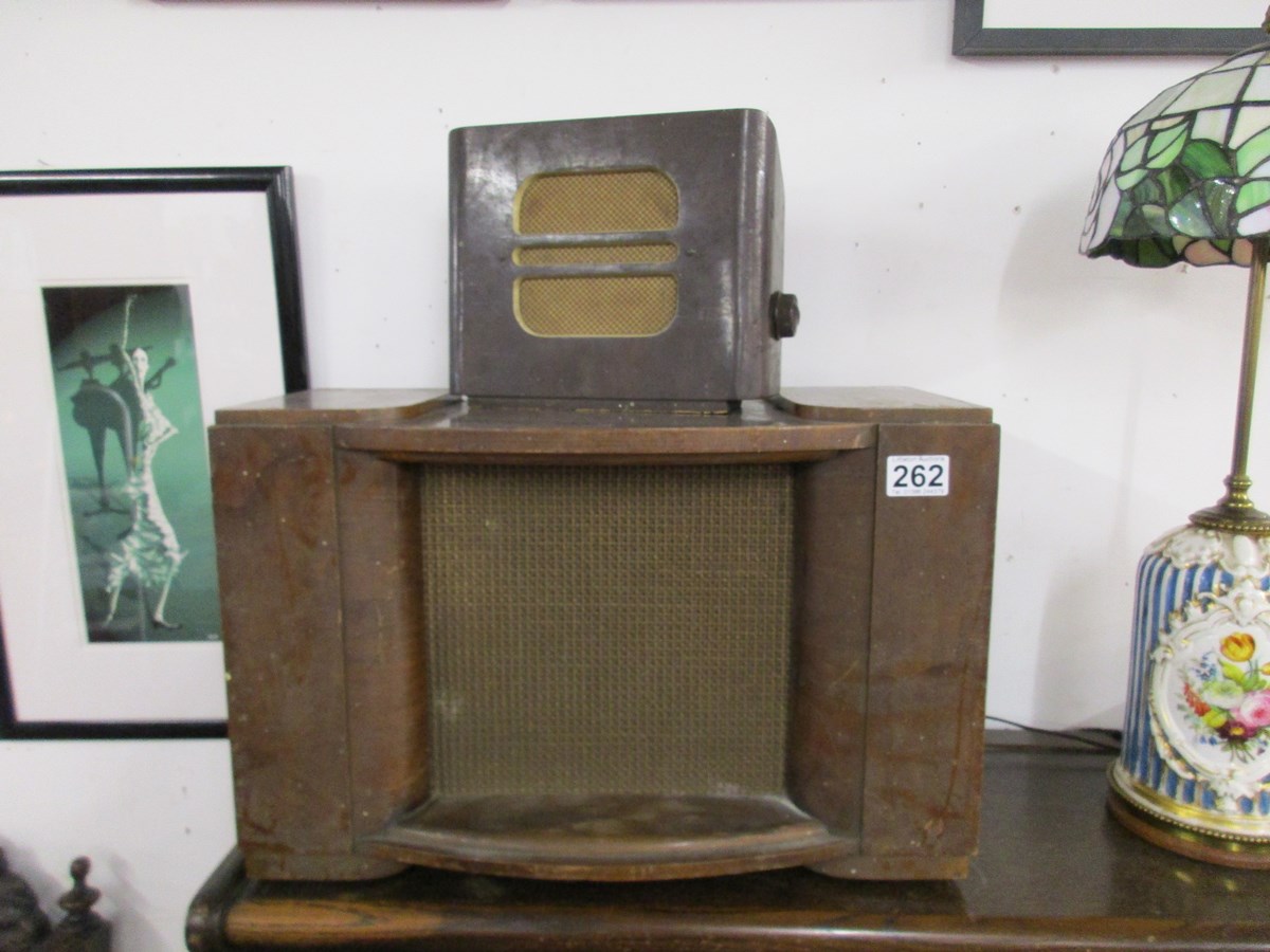 Two old speakers