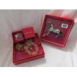 3 boxed pieces of Butler & Wilson costume jewellery