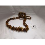 Baltic amber necklace - Estimate £40 - £70