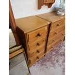 Pine 4 drawer chest